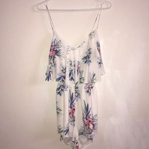 FOREVER 21 Cut-Out Back Romper NWOT